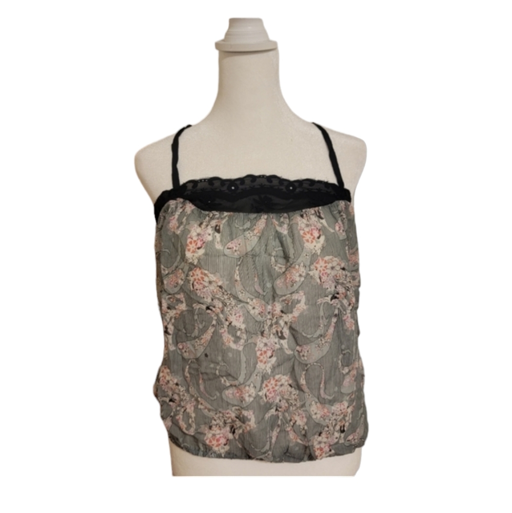 FREE PEOPLE size XS floral tank top